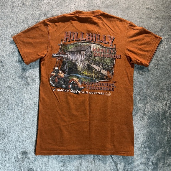 Harley-Davidson Other - Harley Davidson T-Shirt Hillbilly Gatlinburg TN Size Small Graphic Tee Biker